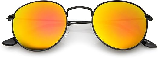 orange mirror lens sunglasses