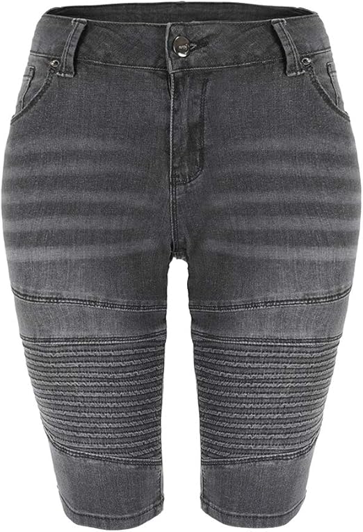 black distressed bermuda shorts womens