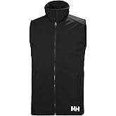Helly-Hansen Paramount Softshell Vest - Men's Fleece Lined, Breathable, Water & Wind Resistant, Lightweight Hiking Outerwear
