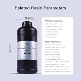 NOVA3D Water Washable Clear Resin 1000g 405nm LCD High Precision Impact view 8