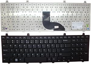 Laptop Keyboard for DELL Studio 1745 1747 1749 XPS 17 L701X US English 0H572P H572P PK130802A10 V104025BS1 Black New and Original