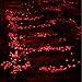 100PCS Ultra-Luminous Outdoor Glow in the Dark Pebbles Glow Light Pathway Rocks Aquarium Glow Light Artificial Stones (Red)