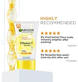 Garnier Skin Naturals Light Fairness Face Wash 100g Brightening Vitamin C Yuzu view 5