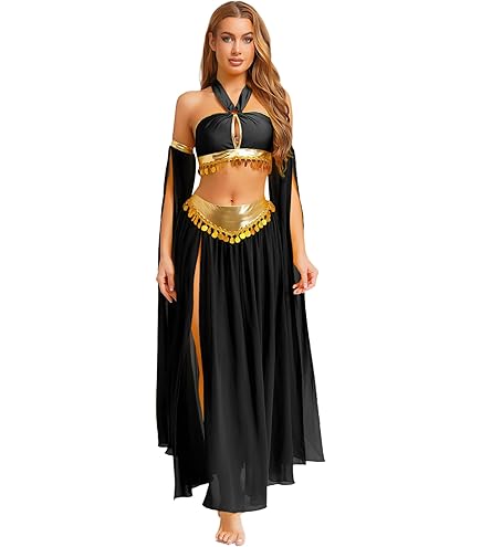 ROYAL SMEELA Gonna Costume Di Danza Del Ventre Gonne In Chiffon A Forma