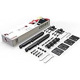 DIY Barn Door Soft Close Mechanism Spring Buffer Damper Hole-Free Sliding Barn Door Hardware Adjustable Door Stoppers (Torped