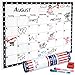 Dry Erase Calendar – Fridge Magnetic Calendar – Refrigerator Dry Erase Board 16