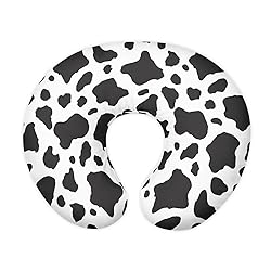 TSVAGA Nursing Pillow for Breastfeeding, Black Cow
