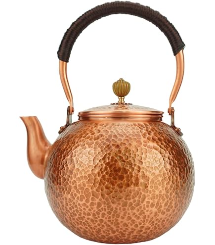 Amazon.com | Funmaker Handmade Solid Copper Tea Pot Kettle