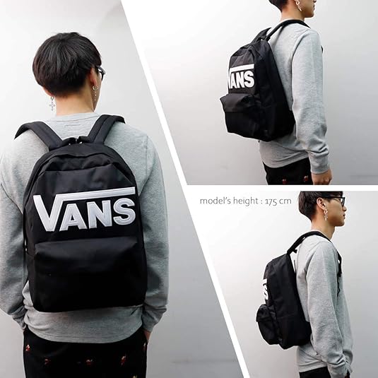 Amazon バンズ Vans Old Skool Back Pack バックパック リュック ロゴ リュックサック Bag メンズ レディース Black Y28 並行輸入品 Vans バンズ メンズ