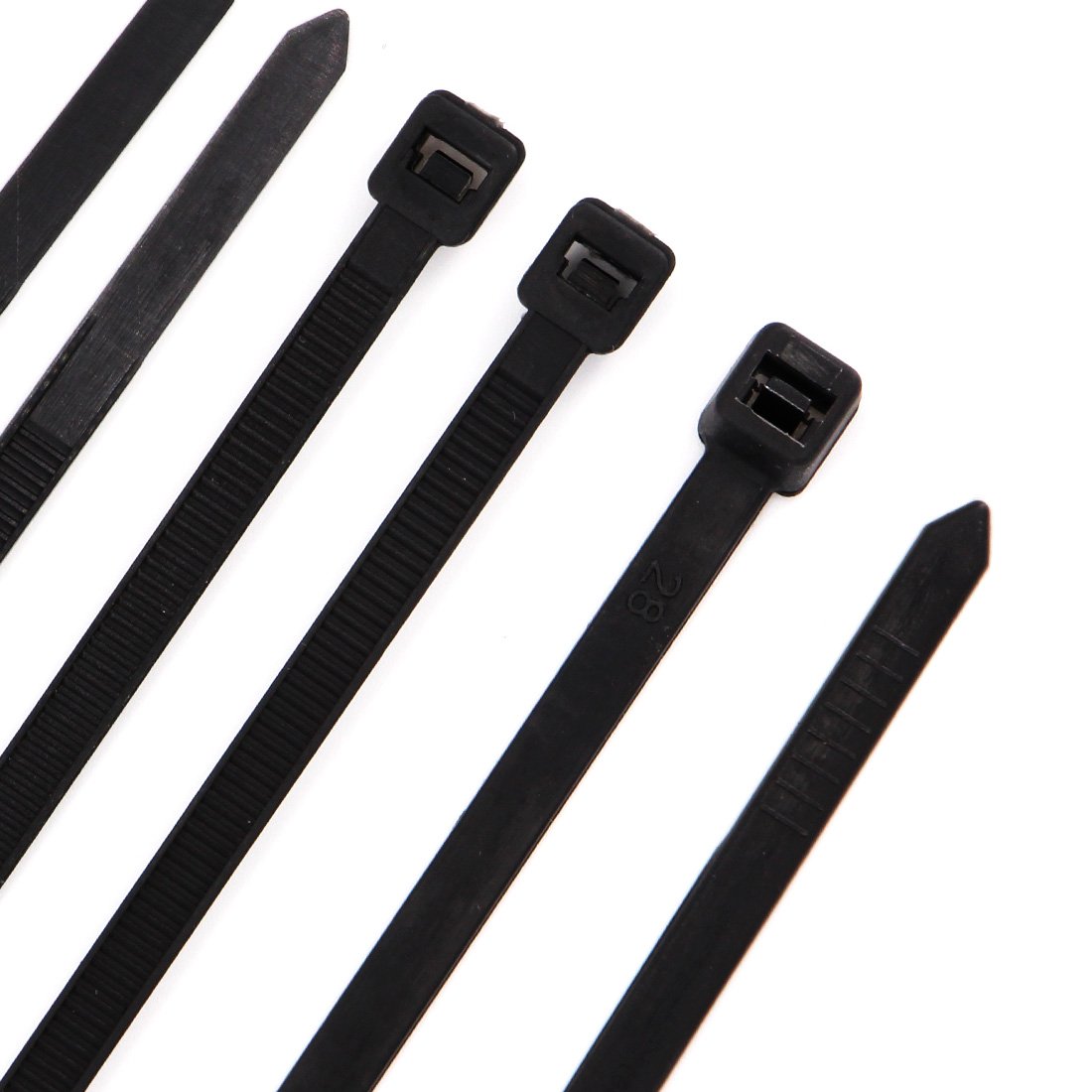 Wide Large 120LBS Tensile 12 Inch Heavy Duty White Industrial Durable