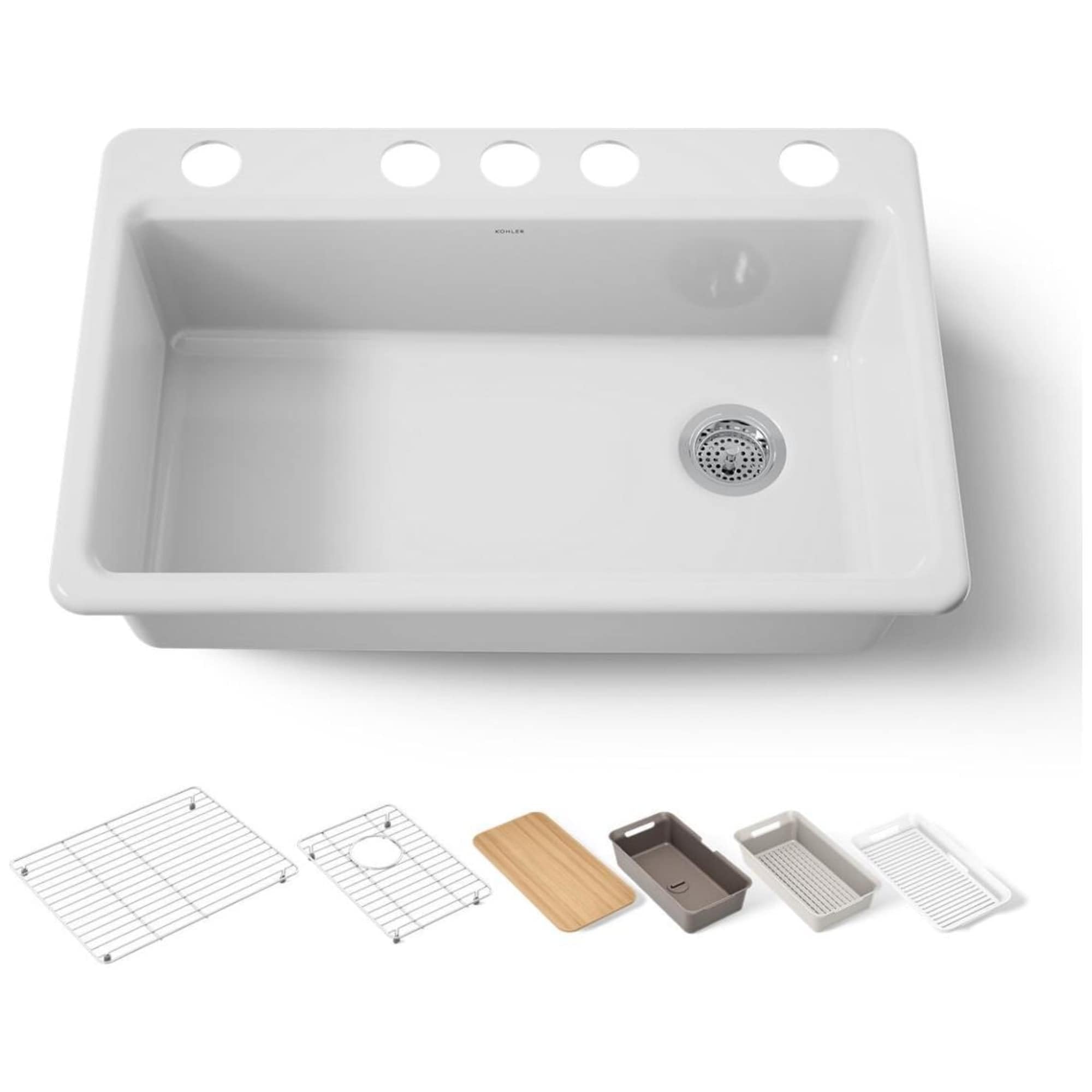 Photo 1 of * DAMAGE ON THE CORNERS*

Riverby 33" Undermount Single-Bowl Workstation Kitchen Sink