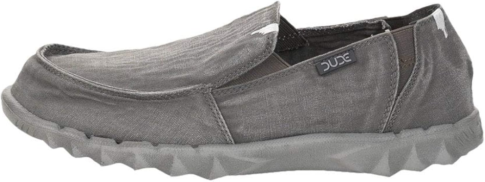 Hey Dude Farty Washed Shoes Dark Grey Amazon.fr Chaussures et Sacs