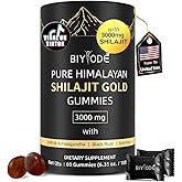 Pure Himalayan Gummies Gold - for Energy System,3000mg Per Serving, 60 Count