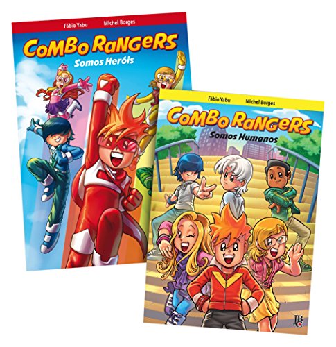 Livro Coleção Combo Rangers Herois + Somos Humanos Caixa