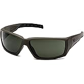 Venture Gear Overwatch Shooting Safety Sunglasses, Forest Gray Anti-Fog Lens