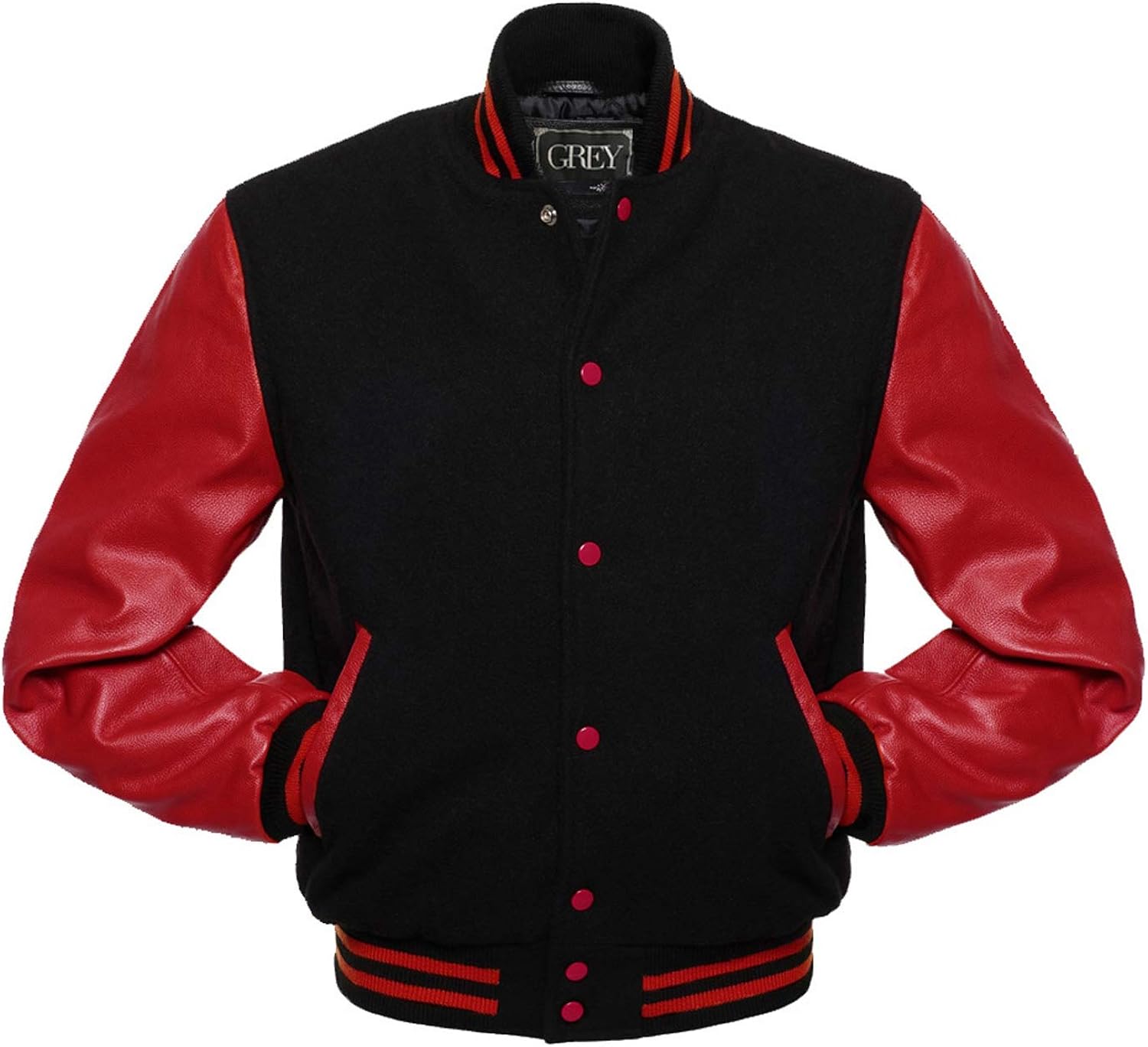 Varsity Jacket | Baseball | Letterman | Leather & Wool Jacket | College Jacket | Bomber Jacket | at  Men’s Clothing store