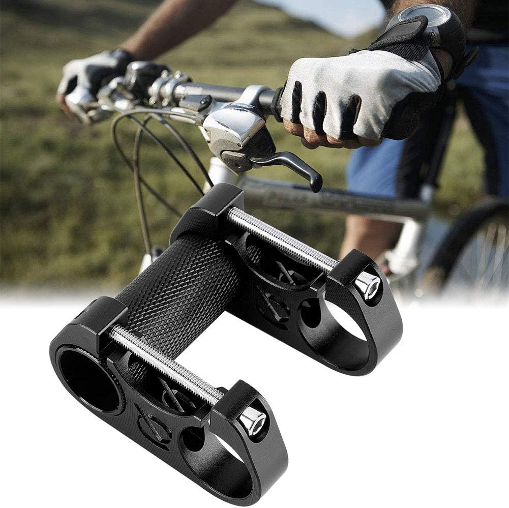 Wallfire Bike Doublestem, Ultralight Adjustable Hollow-out Double Stem Folding Bicycle Handlebar Double Stem