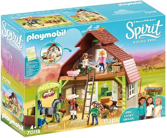 Playmobil 70118 Spirit Riding Free Barn 
