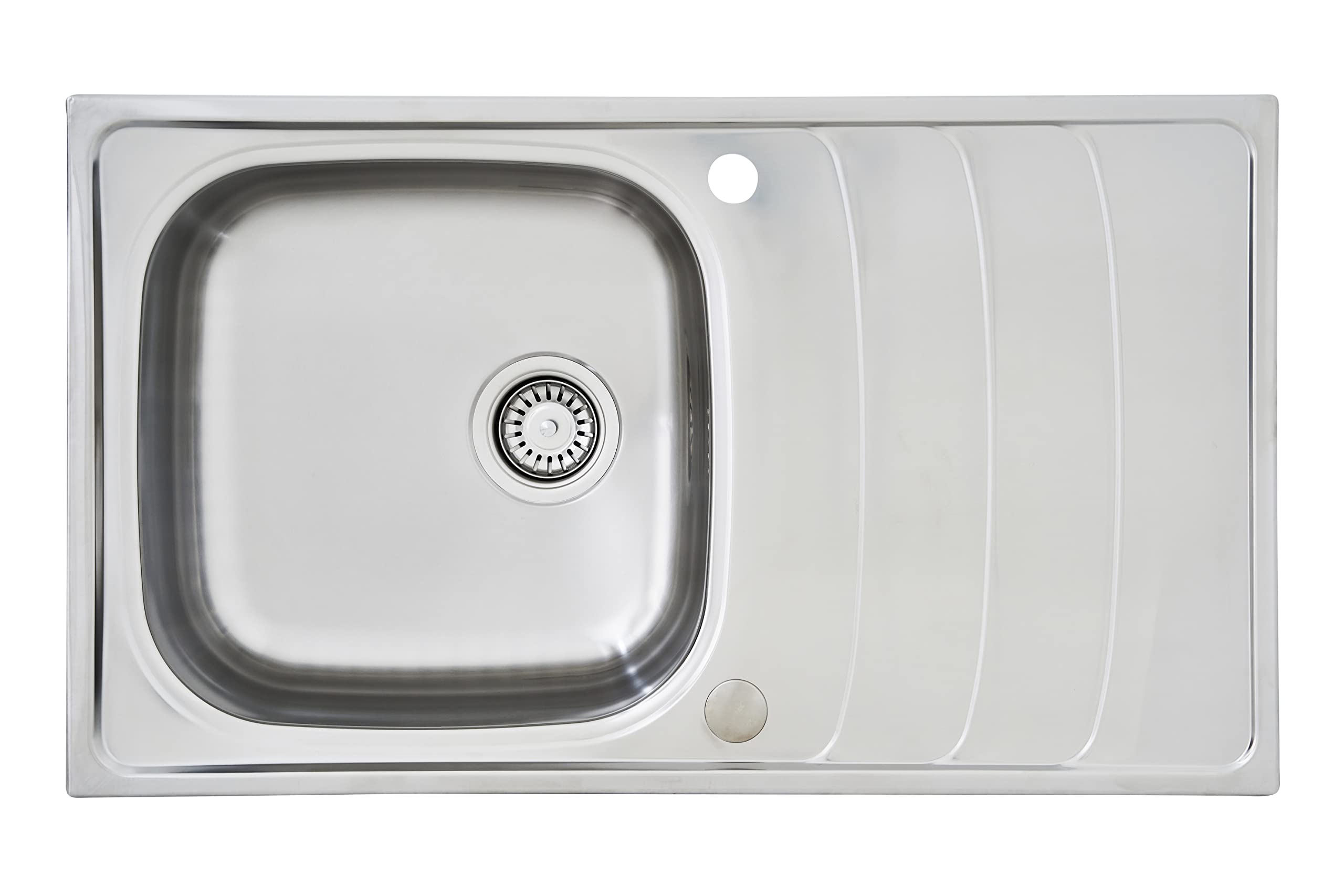 respekta Miami Stainless Steel Built-in Sink 86 x 50 cm