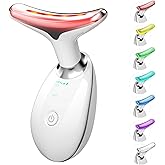 7 in 1 Face Massager Tool, Red Light Therapy for Face and Neck, Red Light Therapy Wand, Face Neck Sculpting Tool for Skin Care