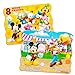 Bendon Publishing Disney Mickey Mouse My First Books Super Set (8 Shaped Board Books: Alphabet, Colors, Numbers, Shapes and Story Books)