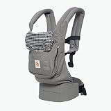 Amazon Com Ergobaby Ergonomic Multi Position Original Baby Carrier With Cool Air Mesh 7 45 Pounds Charcoal Grey Child Carrier Front Packs Baby