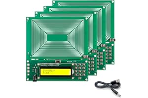 BIYRLY 0.01Hz~300000Hz Adjustable Schumann Sine Wave Resonance Generator Ultra-Low Frequency Pulse Generator Resonator USB (4 Pack)