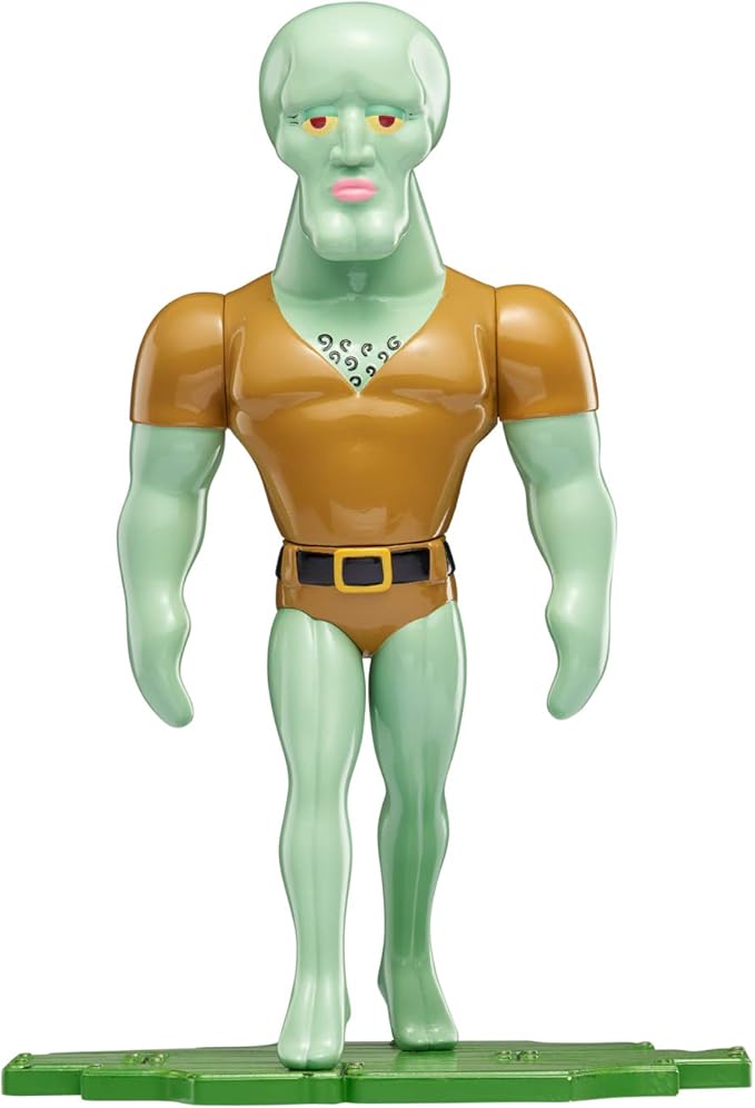 Amazon Com Spongebob Squarepants Handsome Squidward Masterpiece
