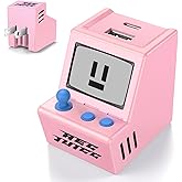 YEBOLU 30W USB C Wall Charger Dual USB A Charger Block with Foldable Plug 3A Fast Charging Type C Phone Block Charging Box Brick for iPhone 17, Air, Pro, Pro Max, for iPad for Samsung Galaxy S25, Pink