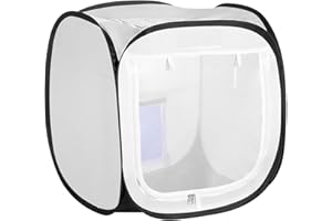 VEVOR Portable Paint Booth Tent, 15.94 x 15.94 x 16.93 inch Pop-Up Portable Spray Paint Tent with Mesh Door, Spray Painting T