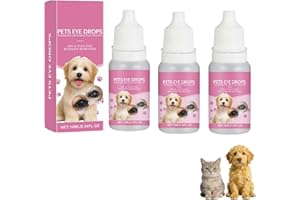 Natural Cataract Eye Drops for Dogs & Cats – Vision Clarity & Eye Health Support, Safe Soothing Drops for Redness, Cloudiness