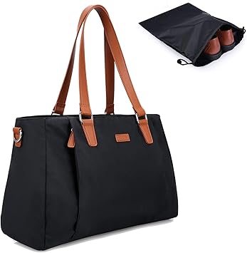 weekender bag with laptop sleeve