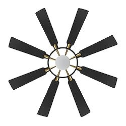ELEHINSER 60 Inch Ceiling Fan with Lights and