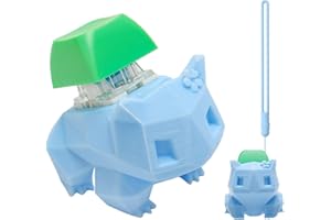 FUNISFUN 3D Printed Frog Keyboard Fidget Toy for Adults Keyboard Clicker Keychain Fidget Stress Relief Sensory Toy (Frog)