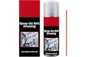 Belt Dressing Automotive | 100ml Engine Lubricating Friction Reducer - Squeaking Belt Noise Spray | for Truck SUV Sedan Home 