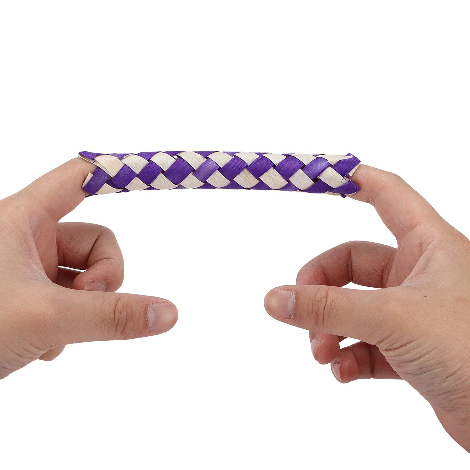 MilesMagic Chinese Finger Trap Magical Comedy Gimmick for Teens or Adults Surprise Birthday Party Favors Goodie Bag Novelty Stuff Gag Funny Prank