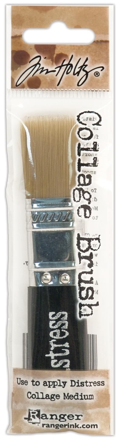 Tim Holtz TDA50872 Ranger Distress Collage Brush, , 3/4-Inch