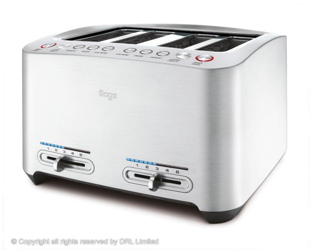 Sage The Smart Toaster 4 Slice Toaster 1900w Amazon.co.uk Kitchen & Home