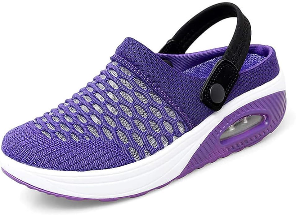 VARSKARC Women's Breathable Casual Air Cushion Slipon Shoes and