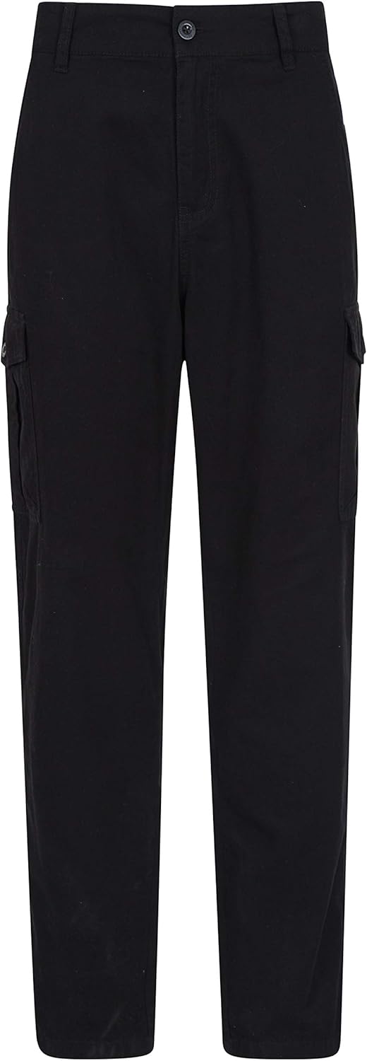 Mountain Warehouse Lakeside Mens Cargo Trousers 100 Cotton Spring Pant, UV Protection Bottoms