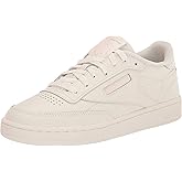 Reebok Women's Club C 85 Vintage Sneaker, Chalk/Porcelain Pink, 7.5