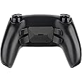 TOMSIN Programmable Remap Back Paddles Kit for PS5 Controller BDM 010 & BDM 020,4 Black Upgrade Back Button Attachment for PS5 Controller(Model 010&020)