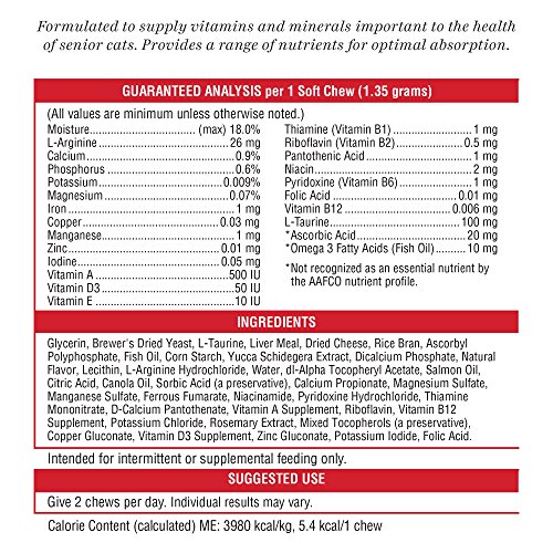 Well & Good Multi Vitamin for Senior Cats, 60 ct Pricepulse