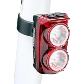 Cygolite Hypershot 380 Lumen Bike Tail Light, USB-C, 7 Night &amp; Daytime Modes, User Adjustable Flash Speeds, Compact, Durable, IP64 Water Resistant, Secured Hard Mount, Great for Busy Streets