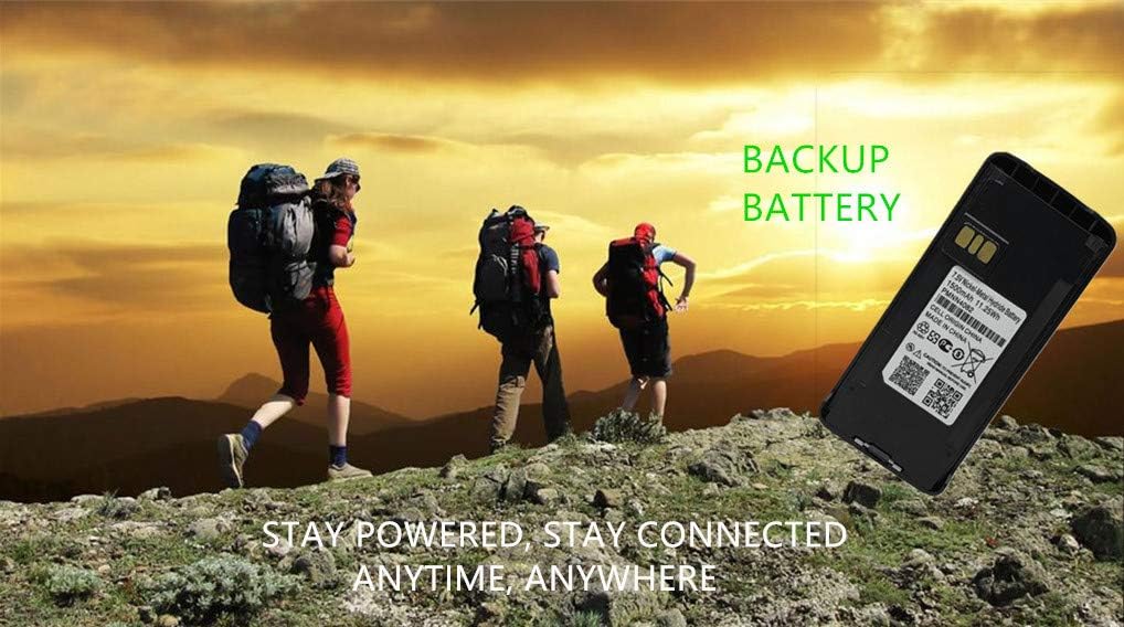PMNN4082 Walkie Talkie Battery for Motorola CP185,EP350,P185,CP1600,CP477,CP476 Portable Radios: Home Audio & Theater