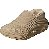 Women Furry Lined Slippers Clogs Waterproof Warm Fuzzy Winter Slipper Home Slipper Non-Slip Garden Shoes Mule Indoor Outdoor