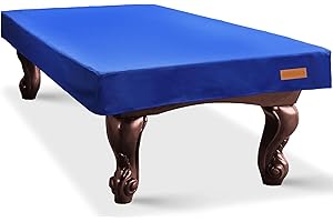 K-Musculo Pool Table Cover, Heavy Duty Leatherette Billiard Table Cover, Waterproof and Tearproof, 6.5/7/ 7.5/8/ 8.5/9 Feet F