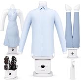 Automatic Ironing Machine Shirt &amp; Trouser &amp; Dress Attachments | Hands-Free Clothes Ironing Machine for Home