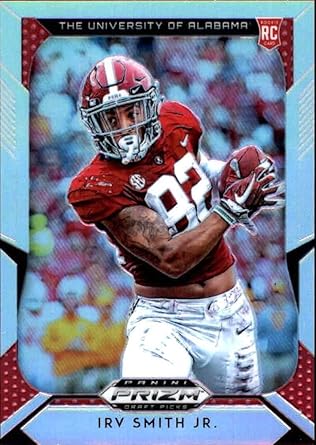Amazoncom 2019 Prizm Draft Picks Football Silver Prizm