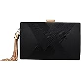 YAPAIOU Clutch Purses For Women Tassel Evening Clutch bag Cross Body & Shoulder Bag For Wedding Night out Party